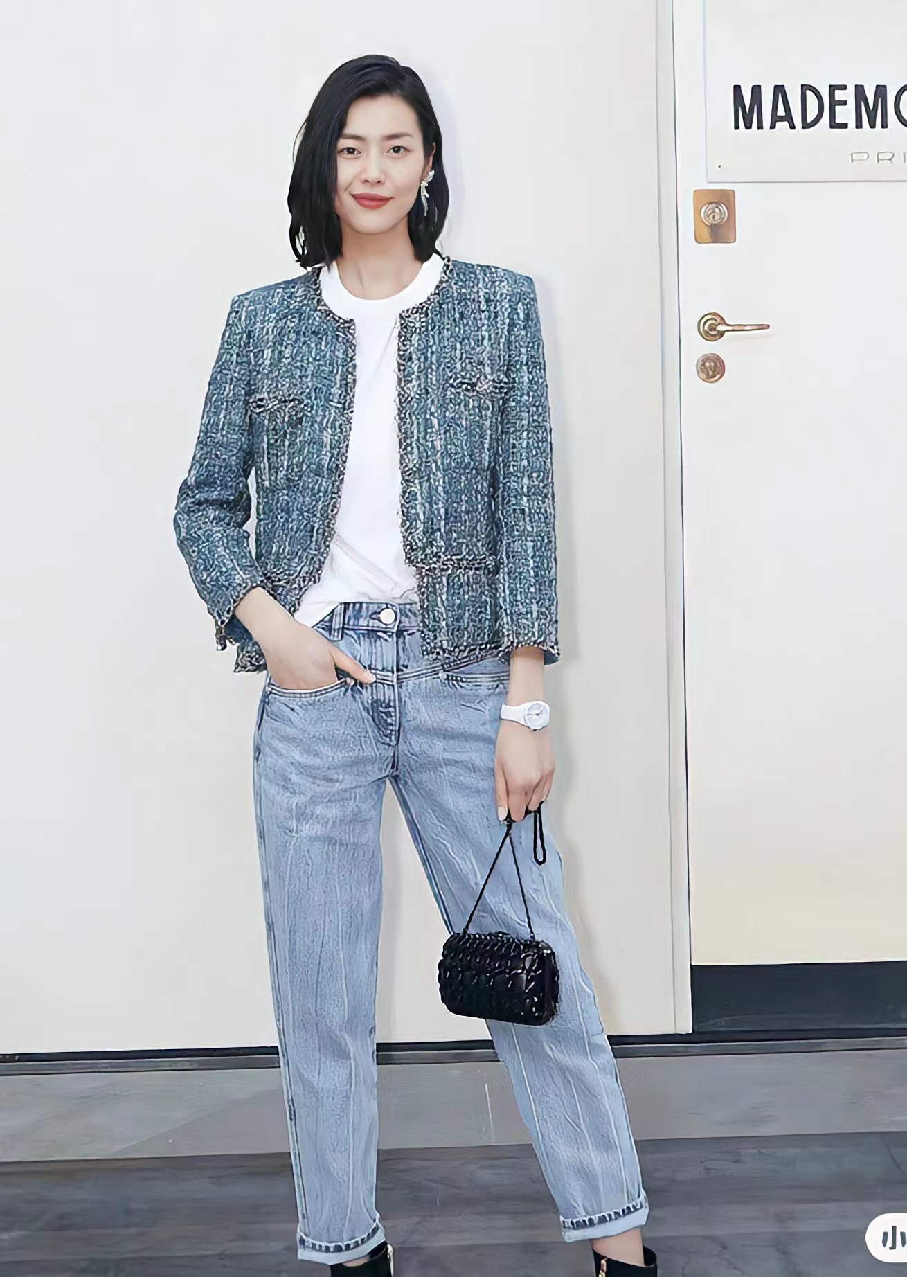 冬季显瘦外套小香风搭配,冬天怎么穿小香风外套