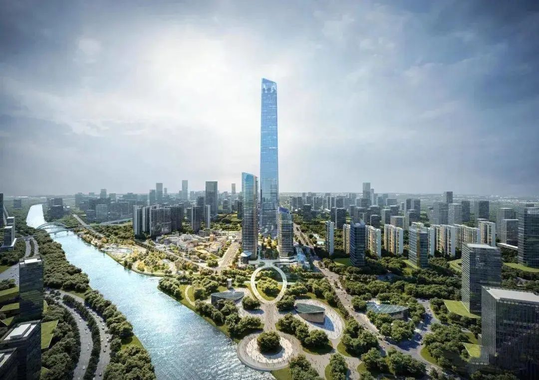 这个楼盘香港，广州，深圳人都买疯了。地处城市CBD！配地标建筑