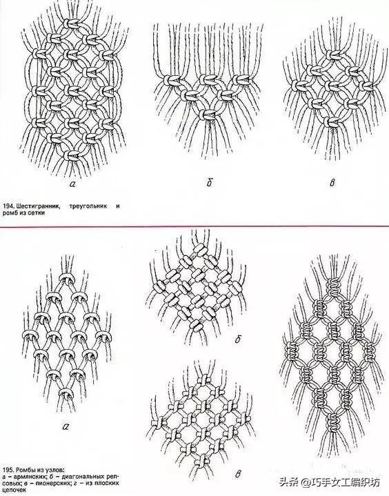简单绳子编包包不用钩针,棉线绳编包包教程全过程