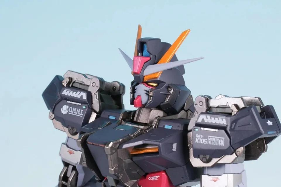 高达mg漆黑强袭测评,高达robot魂评测强袭