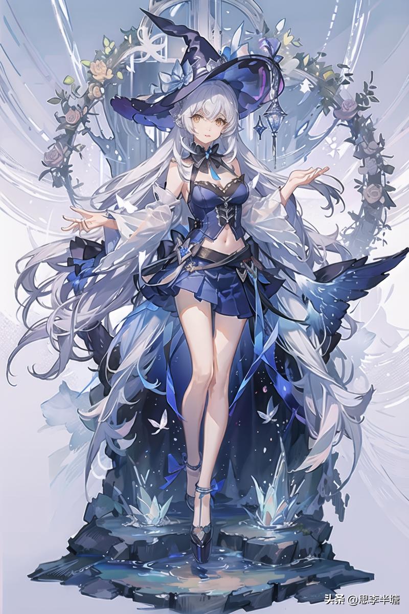 二次元超美少女合集高清壁纸,二次元魔法少女高清图片