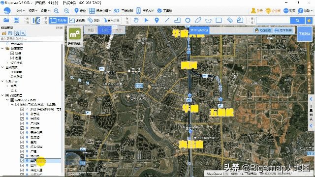 地图标绘技术,想找一个可绘制线路的地图