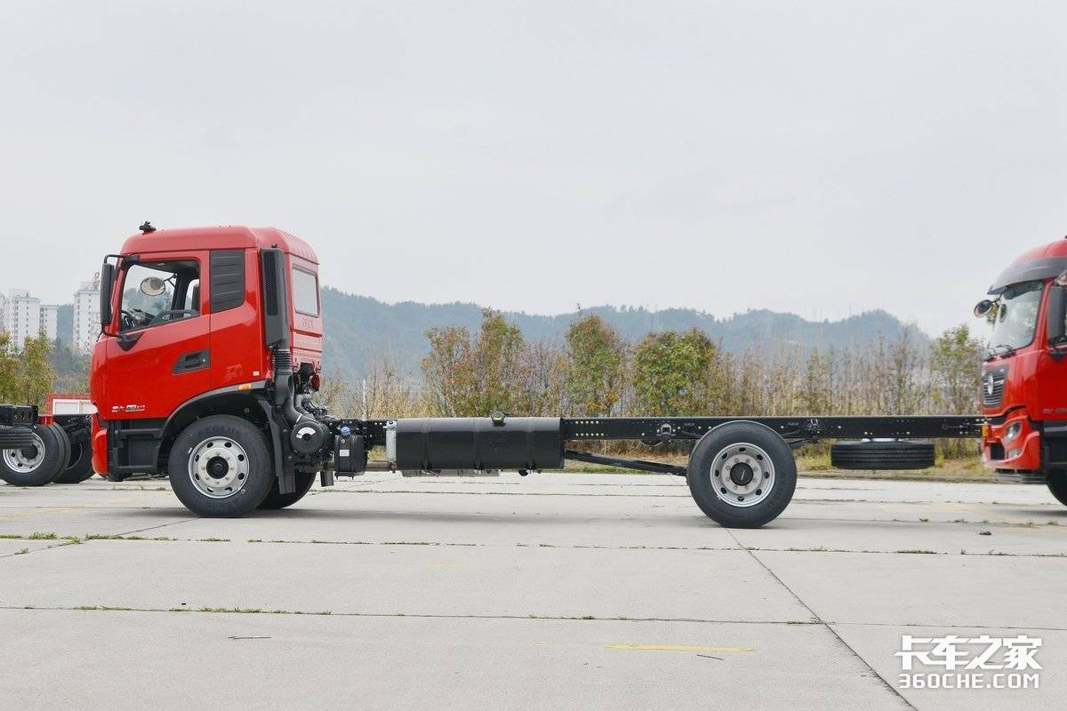 重载版5米8六缸中卡载货车,6.8米载货车公认油耗最低的4款车