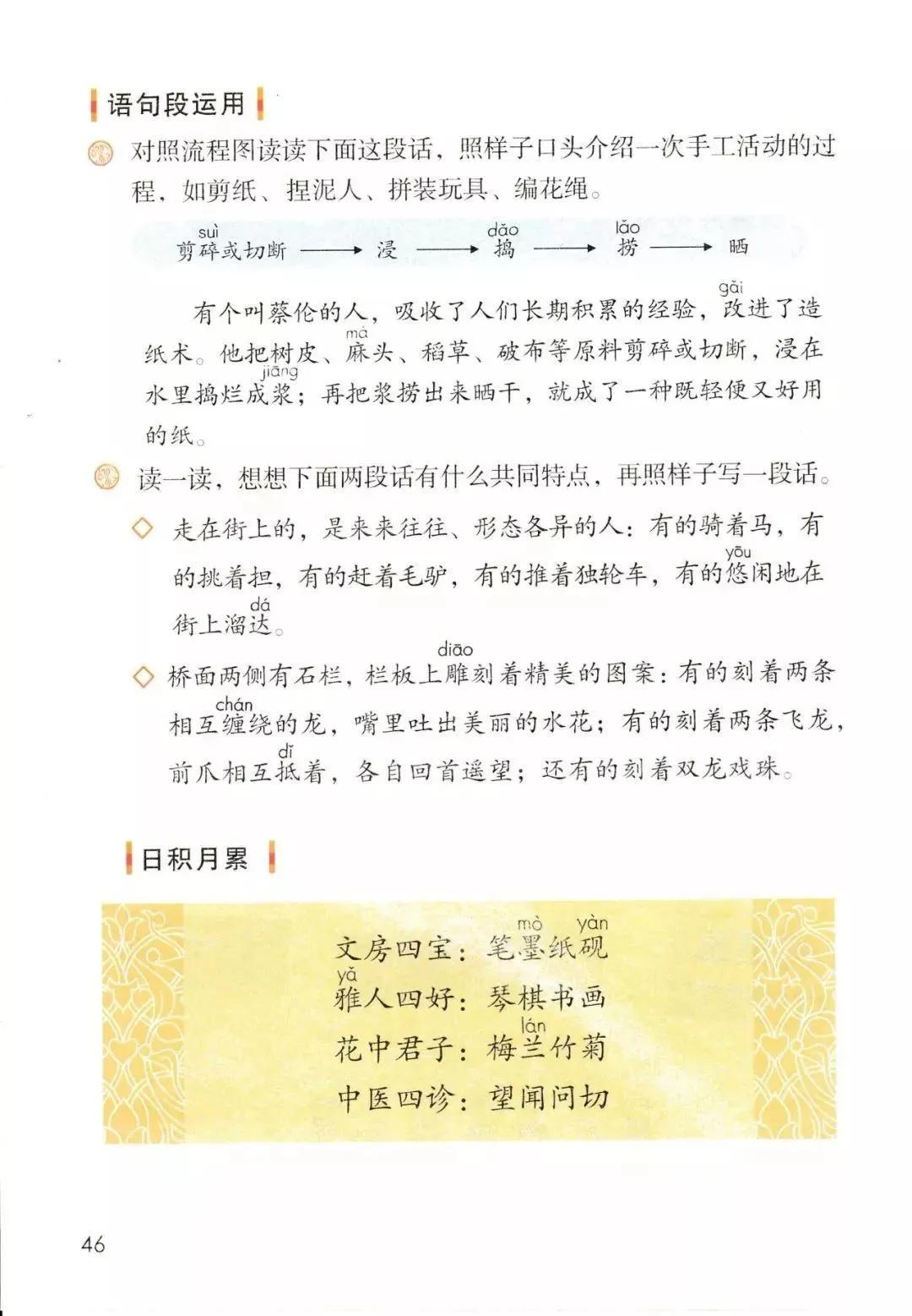 人教版小学语文三年级下册课本（电子版）寒假预习，快收藏