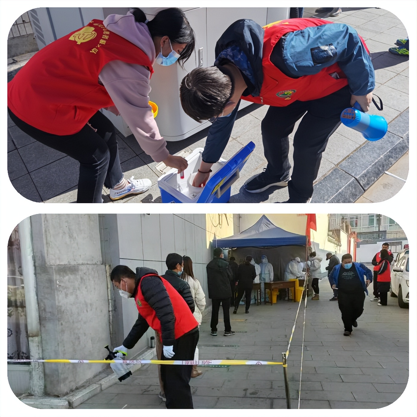 抗击疫情党群部和办公室在行动,党群志愿者抗击疫情