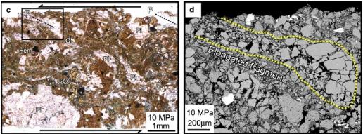 压力作用下，多孔凝灰岩角砾岩的稳定性，其对浅层地震活动的影响