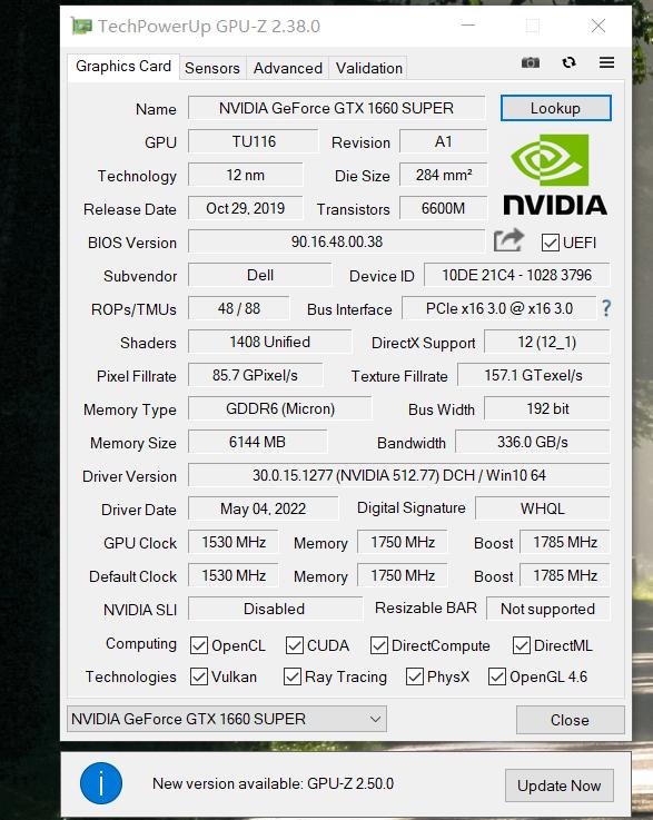 399元买的戴尔拆机1660s