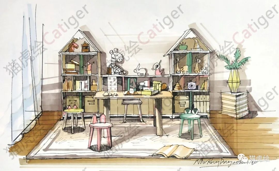 2022猫虎绘暑假手绘班招生简章「线上+线下」