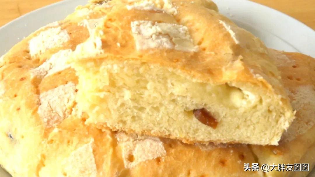 高筋面粉做面包不用厨师机,没有厨师机怎么做全麦面包