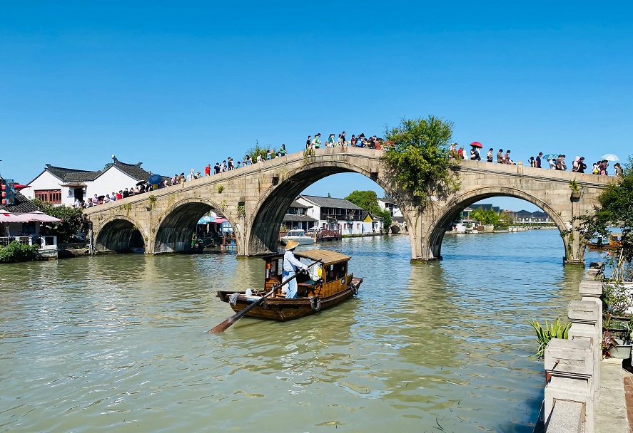 上海朱家角小桥流水人家,朱家角古镇小桥流水的风景