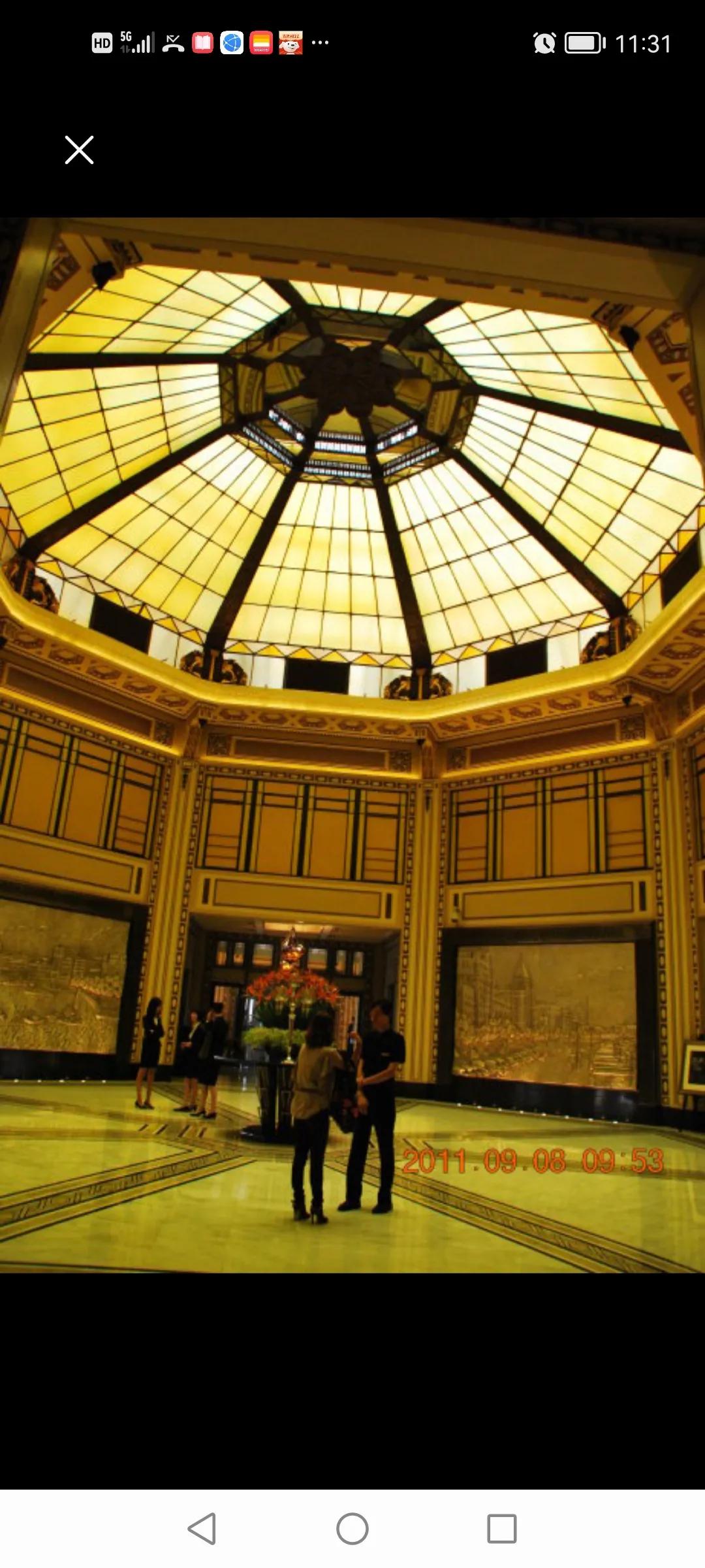 上海和平饭店历史故事,上海和平饭店龙凤厅价目表