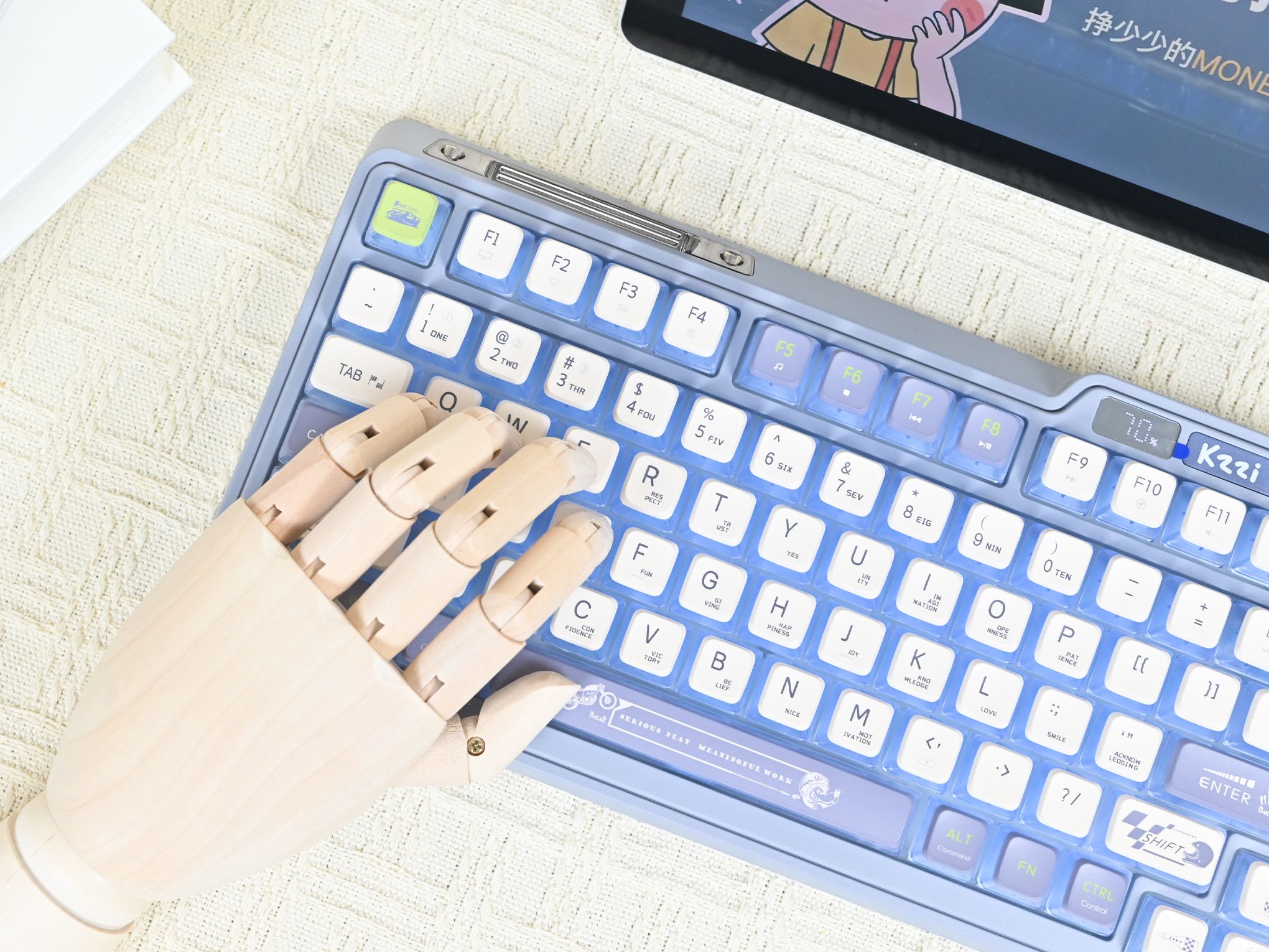 珂芝k75pro侧刻键盘实测,珂芝k75键盘选什么轴