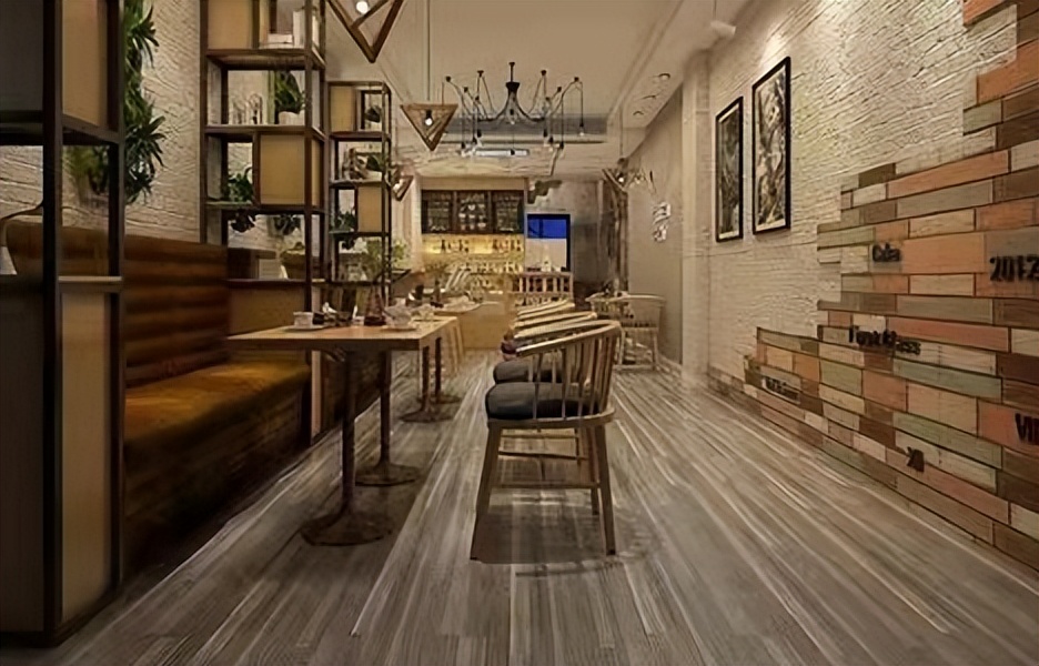 餐饮店地板,餐饮店地板颜色搭配