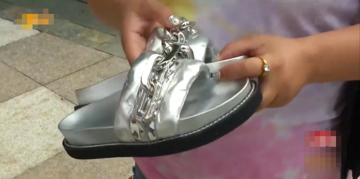 杭州购买lv拖鞋掉色,lv拖鞋掉色洗不掉