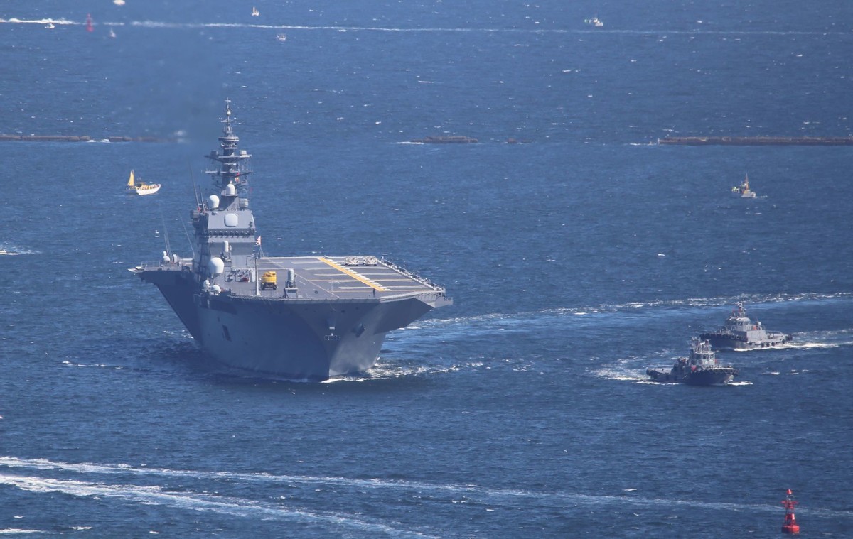 日本航母战斗群二战,日本航母打击群当前部署情况