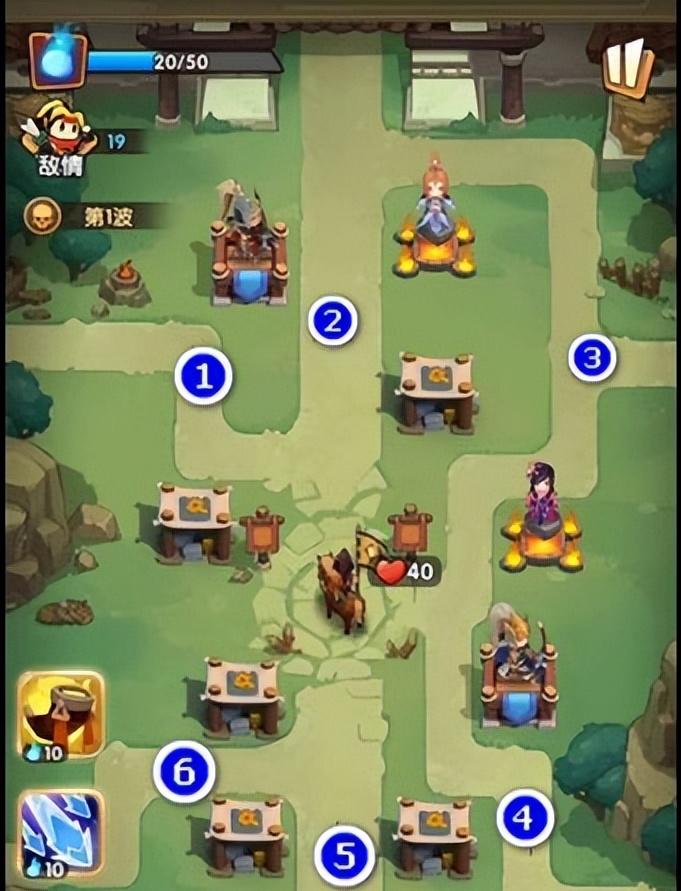 塔王之王先推图还是刷装备,塔王之王前期卡魔王阵容摆放