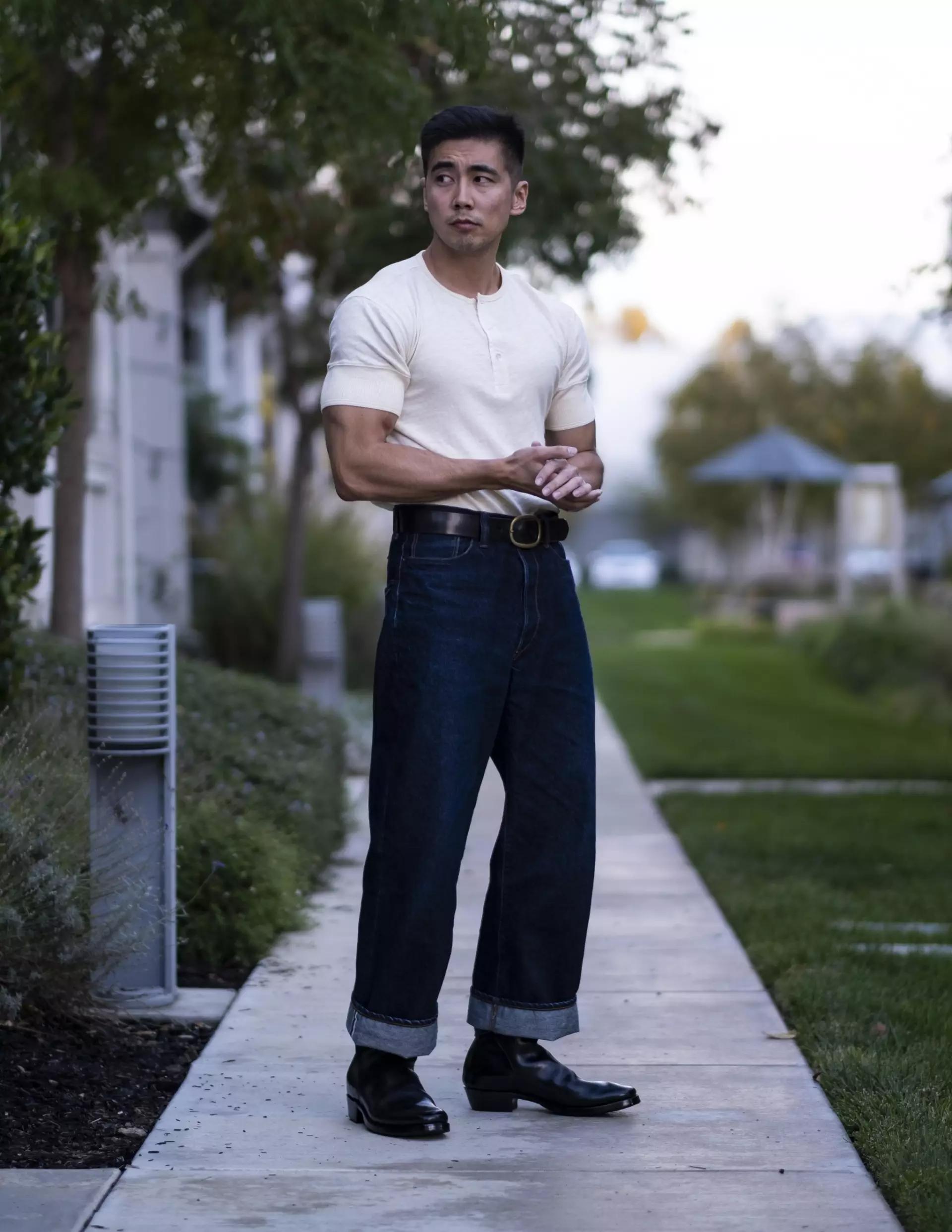 ins博主DenimDentist单宁牙医Jeff的XBXS马靴开箱评测