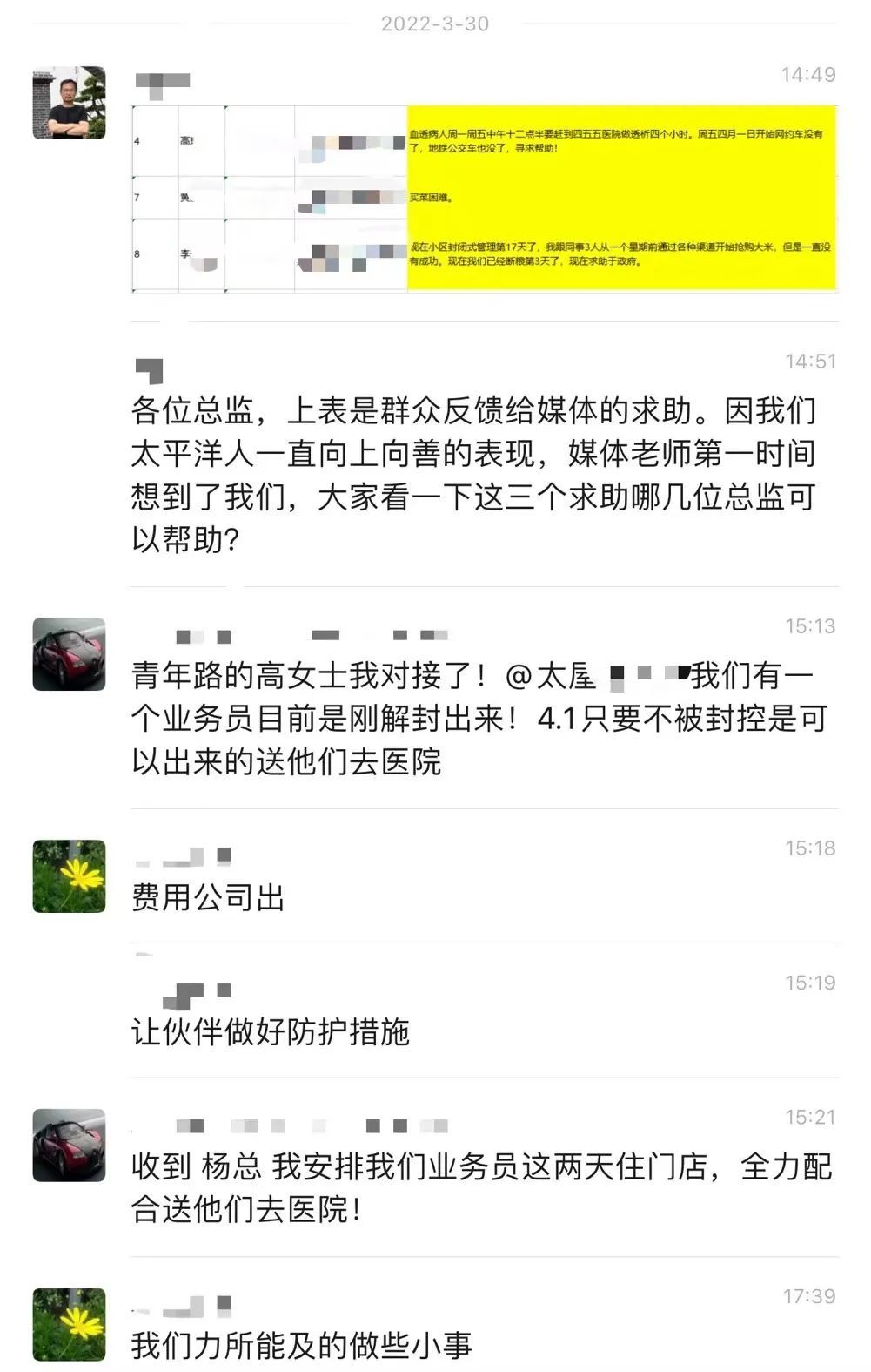 这家上海公司,3700名员工志愿送菜、跑腿!公司:坚决支持