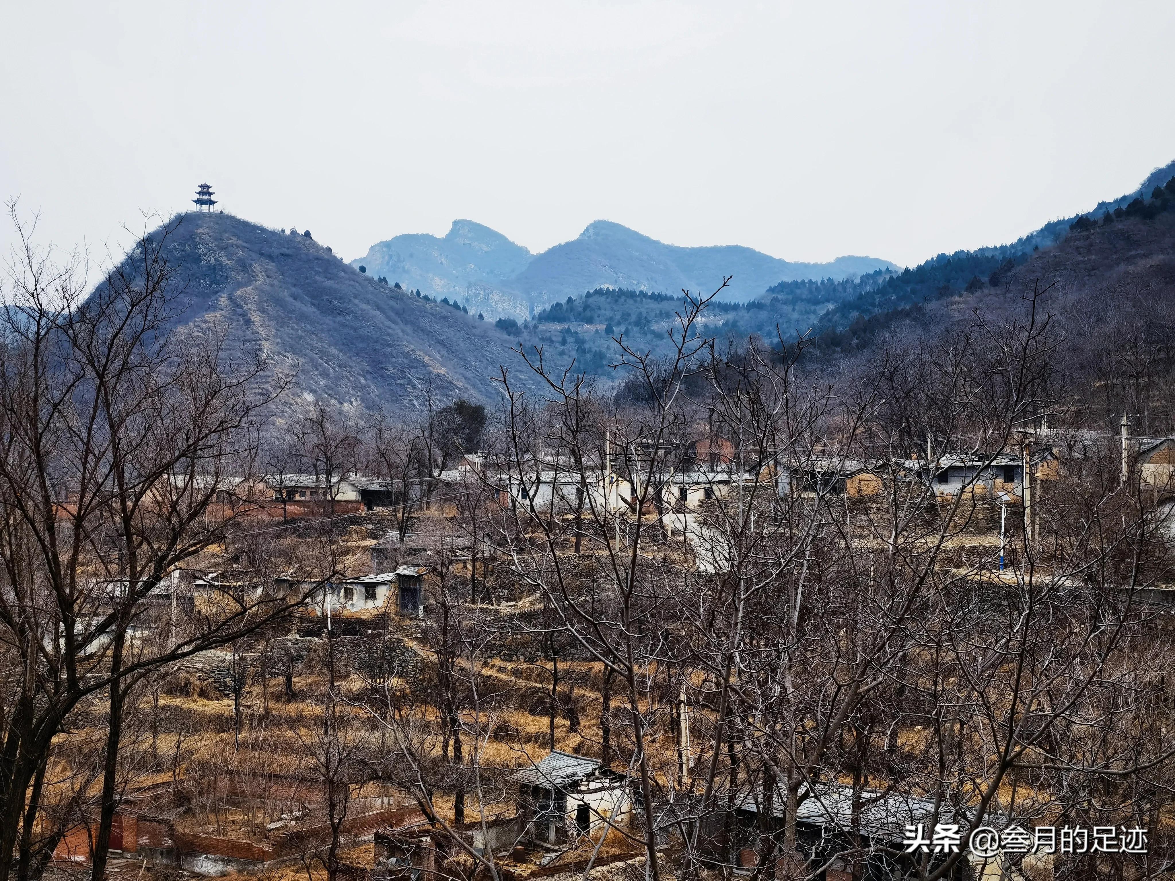 北京房山大山深处的古村落,房山区废弃古村