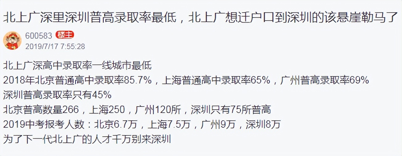 深圳中考哪种考生不好考,广东深圳市中考有多难
