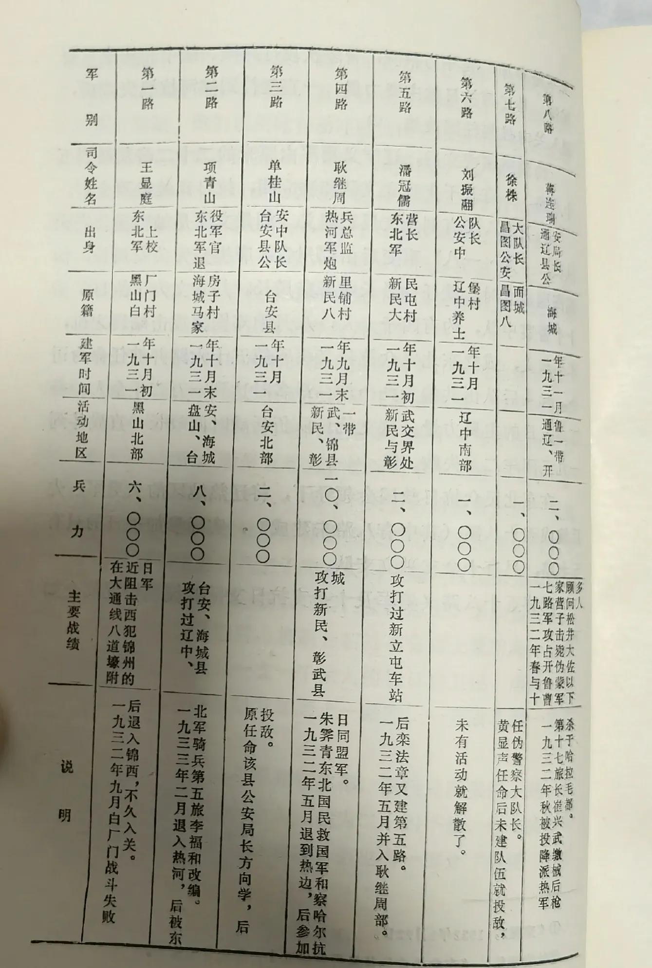 东北抗日义勇军史-东北民众抗日武装