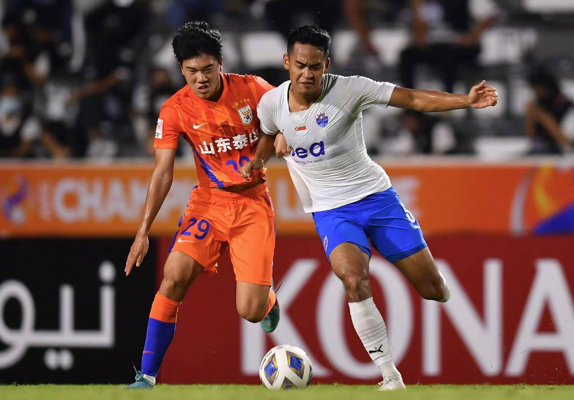 亚冠最新积分榜！山东泰山队暂未出局，且完成了进球任务