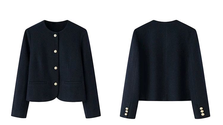 短正式小西装怎么搭配好看,小西装适合搭配什么样的内搭