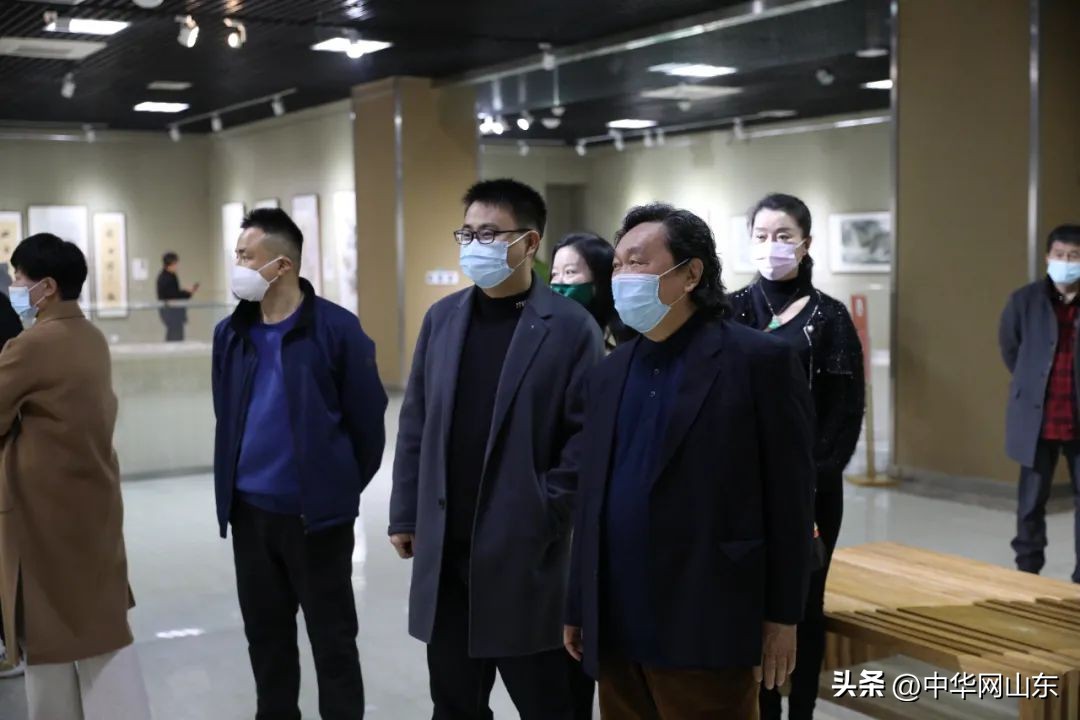 中国画山东作品展,画说中国参赛绘画