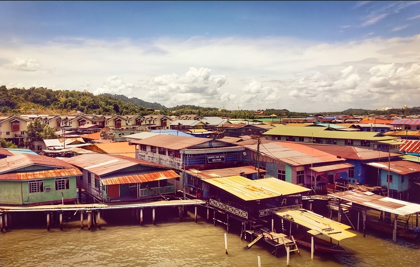 文莱市水上村在哪里,文莱水上村落名单