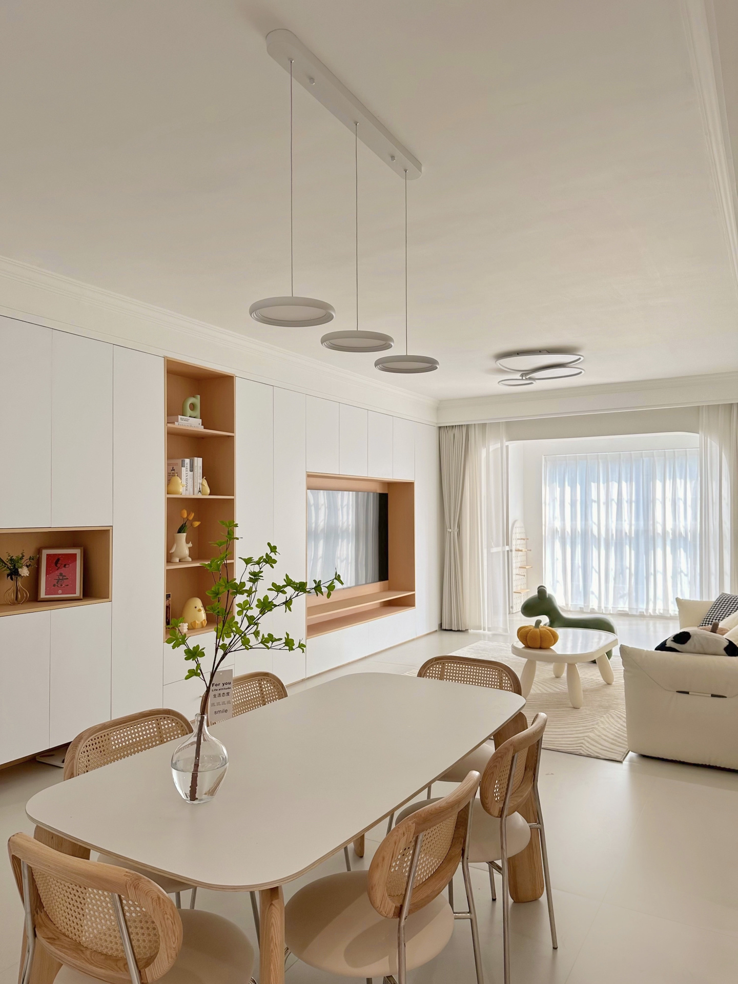 湖南夫妻120平米的装修,90平米两居简约装修