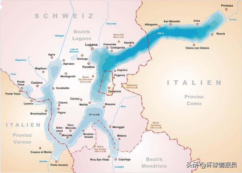 做梦都想当瑞士人？德国、意大利为何都在瑞士有一块飞地？