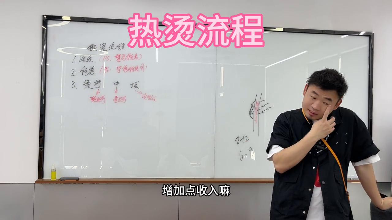热烫烫到发根的操作方法,热烫头发步骤视频
