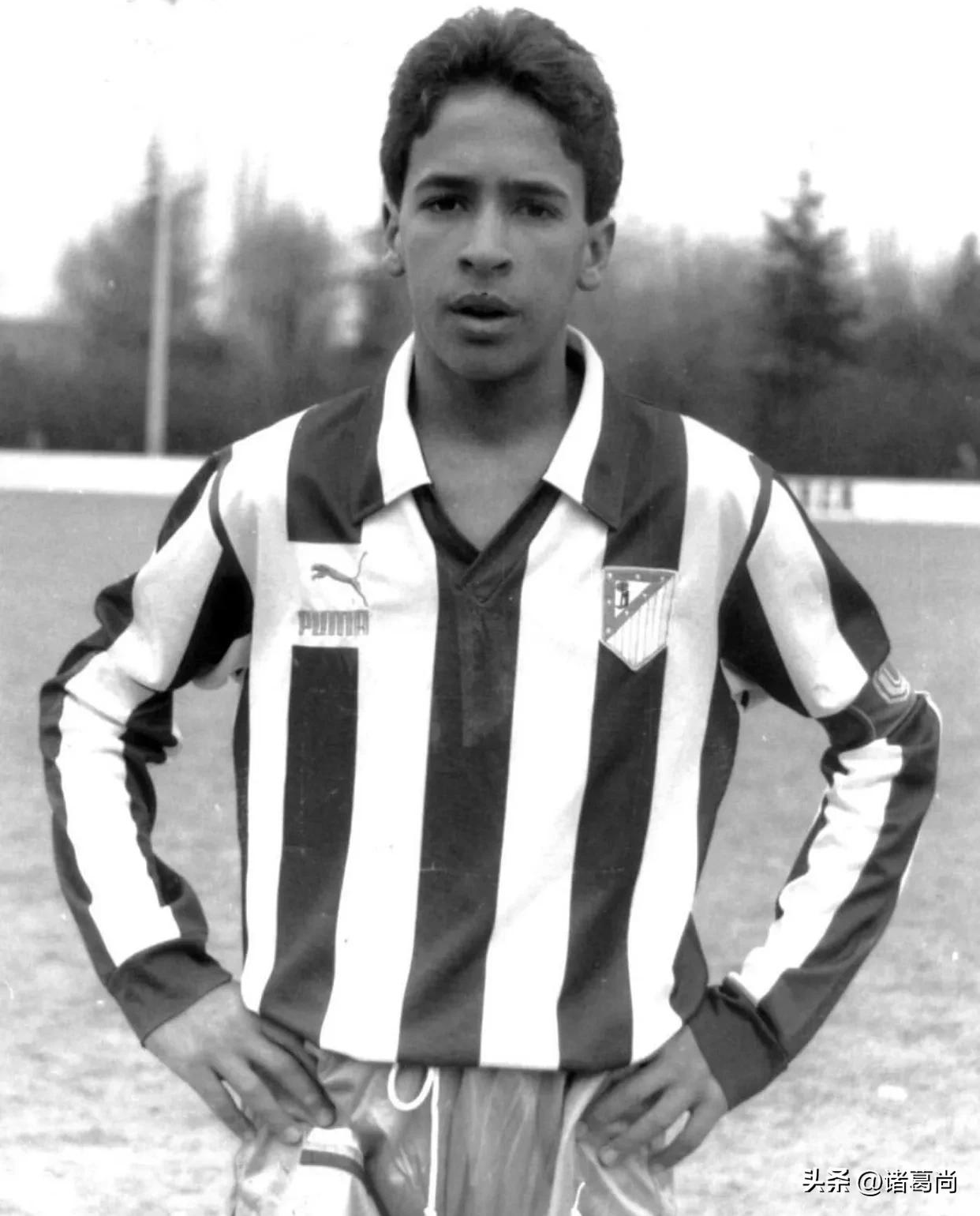 劳尔时期的皇家马德里阵容,翩翩少年衣服