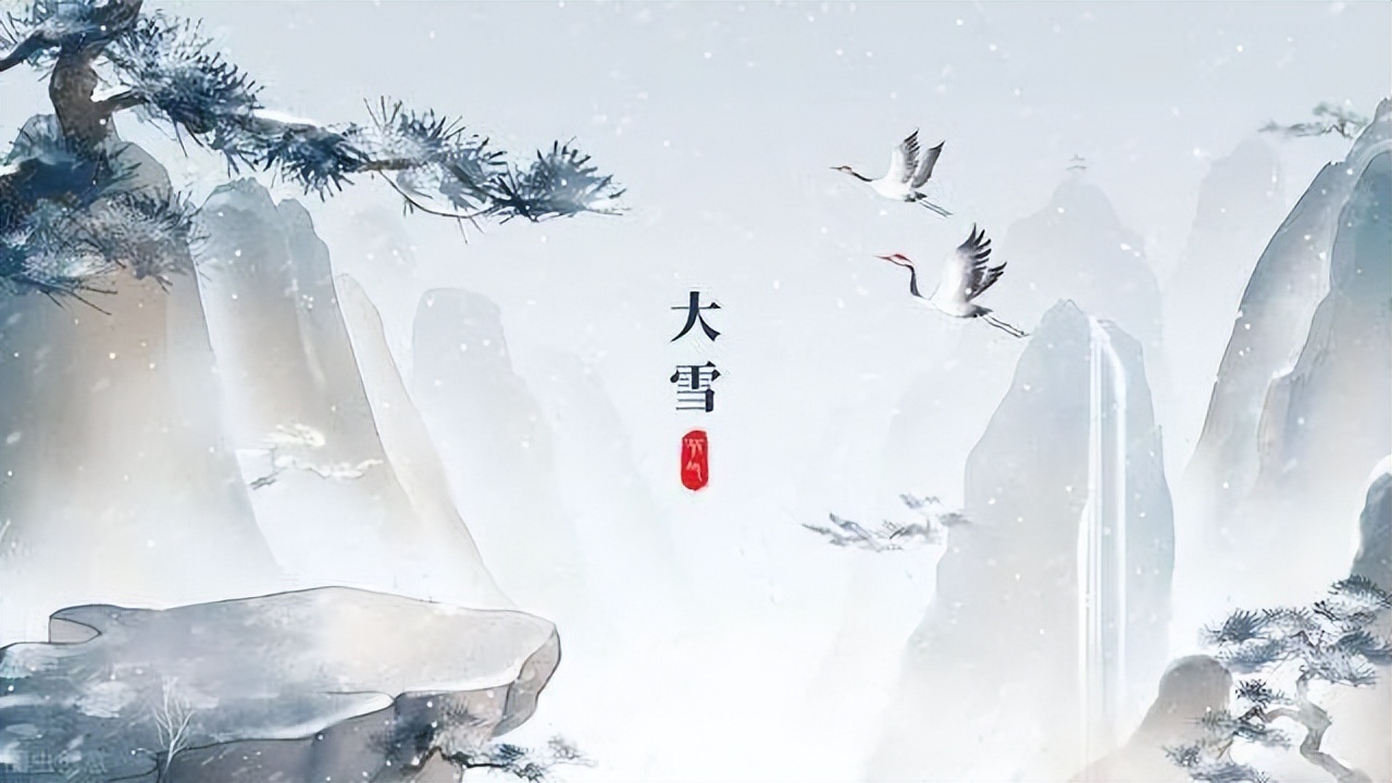 大雪封江河,今日大雪温暖如春