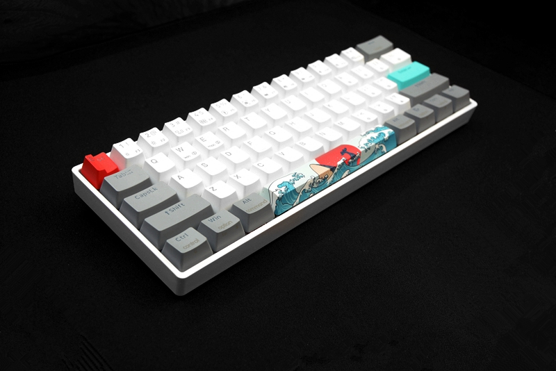 小呆虫珊瑚海机械键盘能不能改装,小呆虫gk96珊瑚海键帽