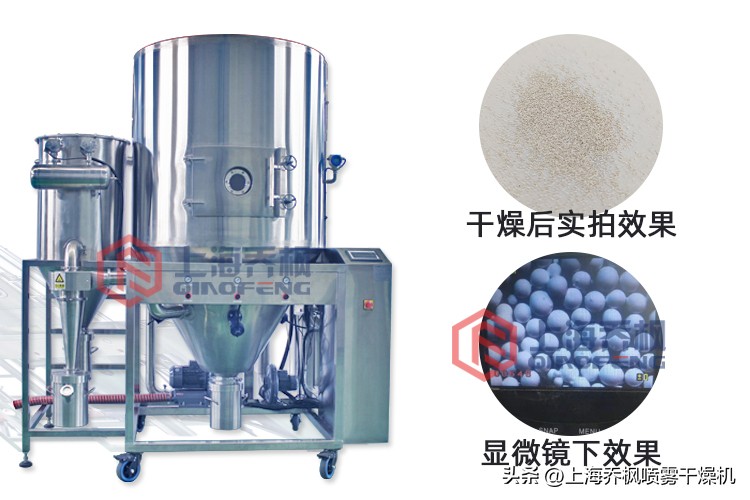 实验室喷雾干燥仪器：（小型喷雾干燥机QFN-8000S）干燥速度快！