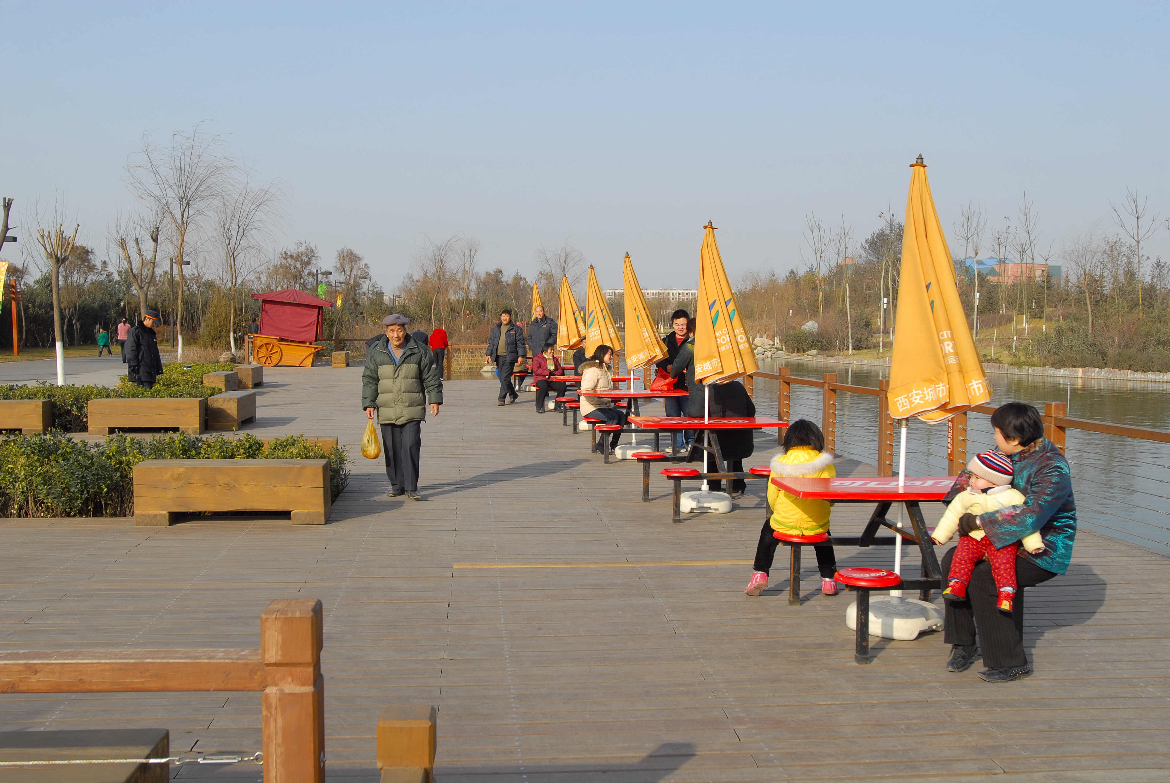 2007年的西安城市运动公园