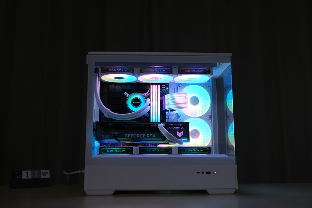 爱国者星璨岚机箱安装240水冷案例,爱国者海景房星璨机箱搭配