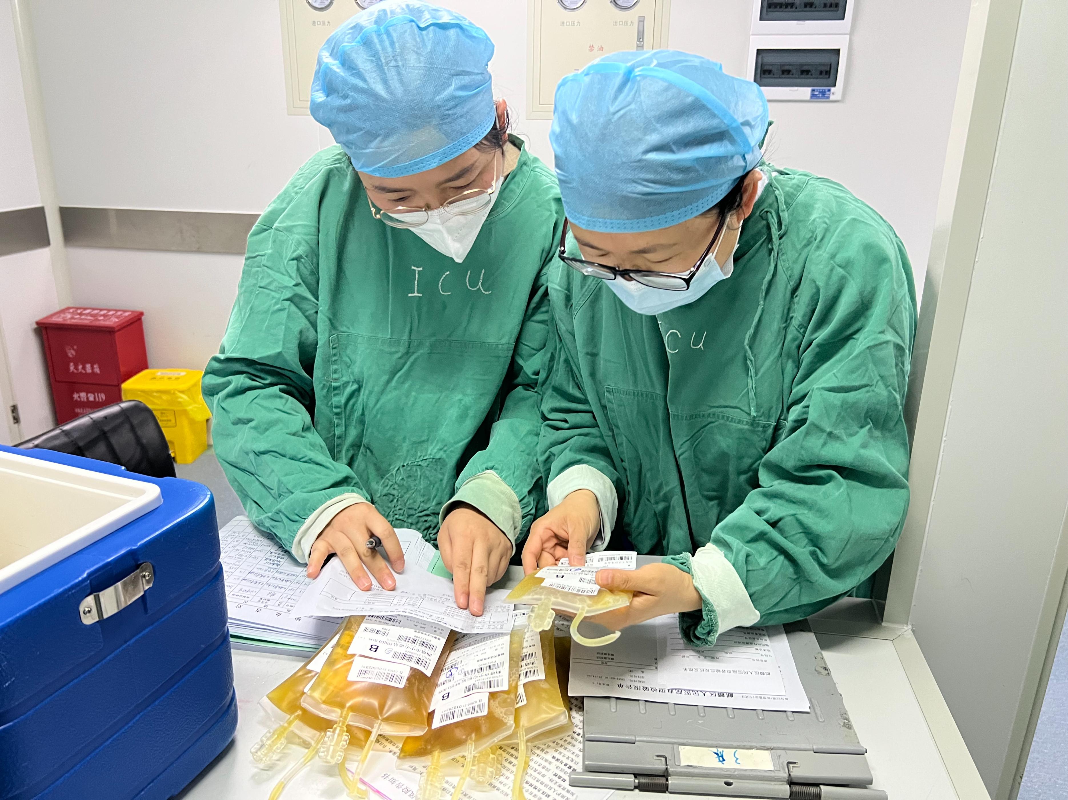 麒麟区人民医院开展首例单重血浆置换治疗