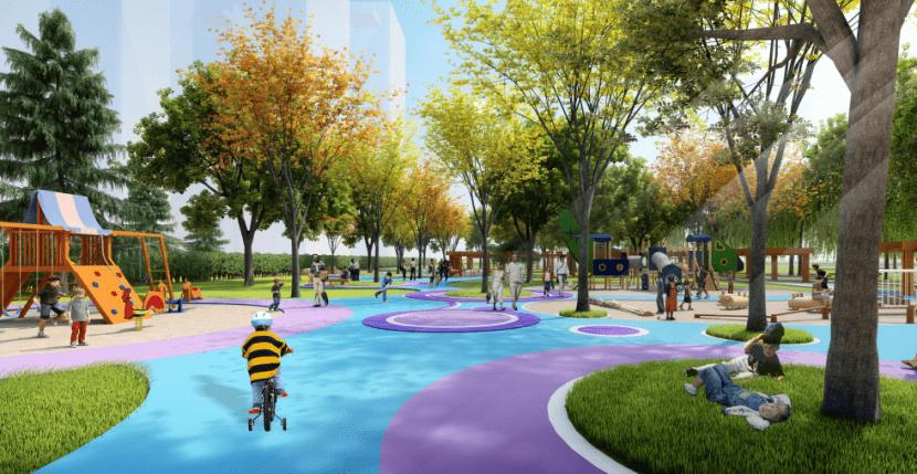 西安高新区艺术区,西安高新区公园