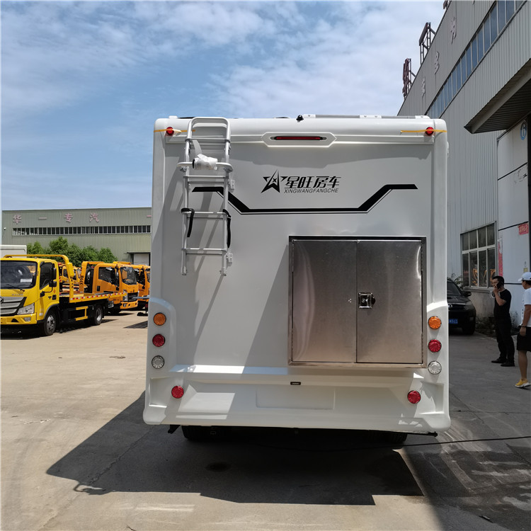 跃进房车h500平头,跃进h500后置厨卫轻卡房车