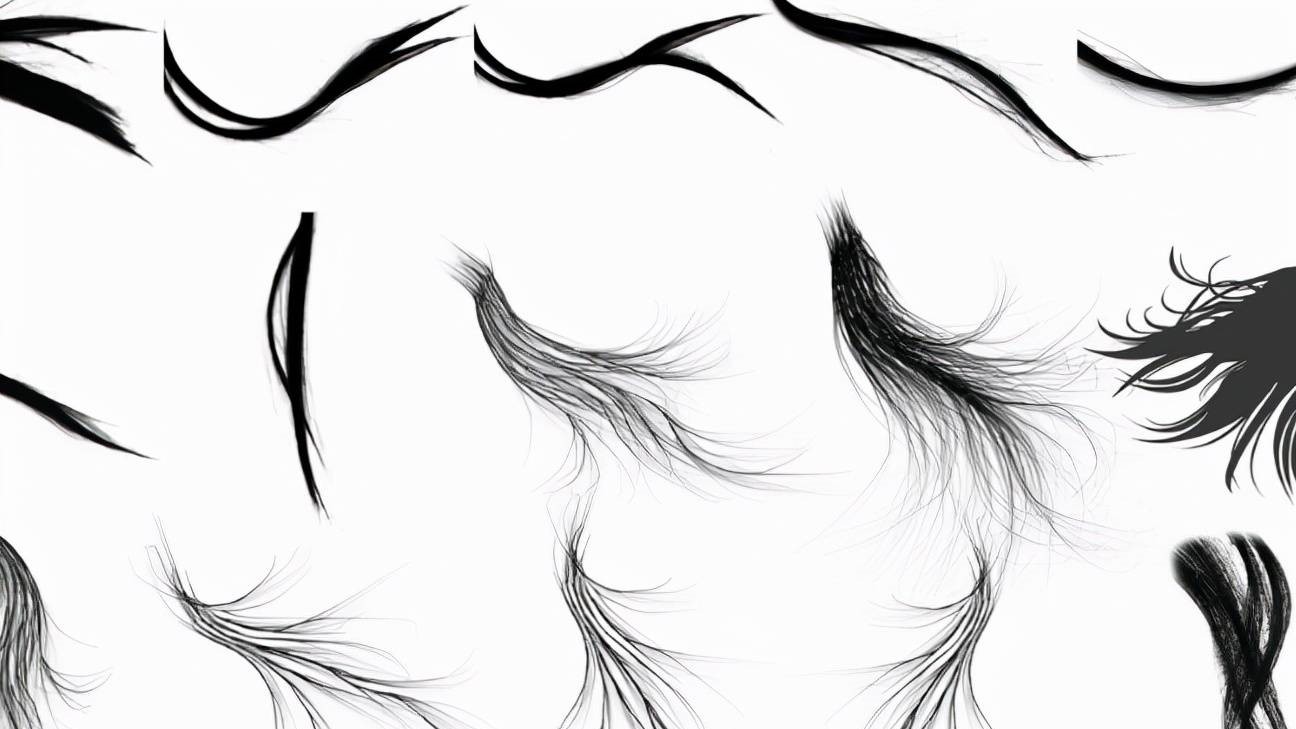 头发是卷的为啥眉毛是直的,头发自然卷毛怎么自己长直发