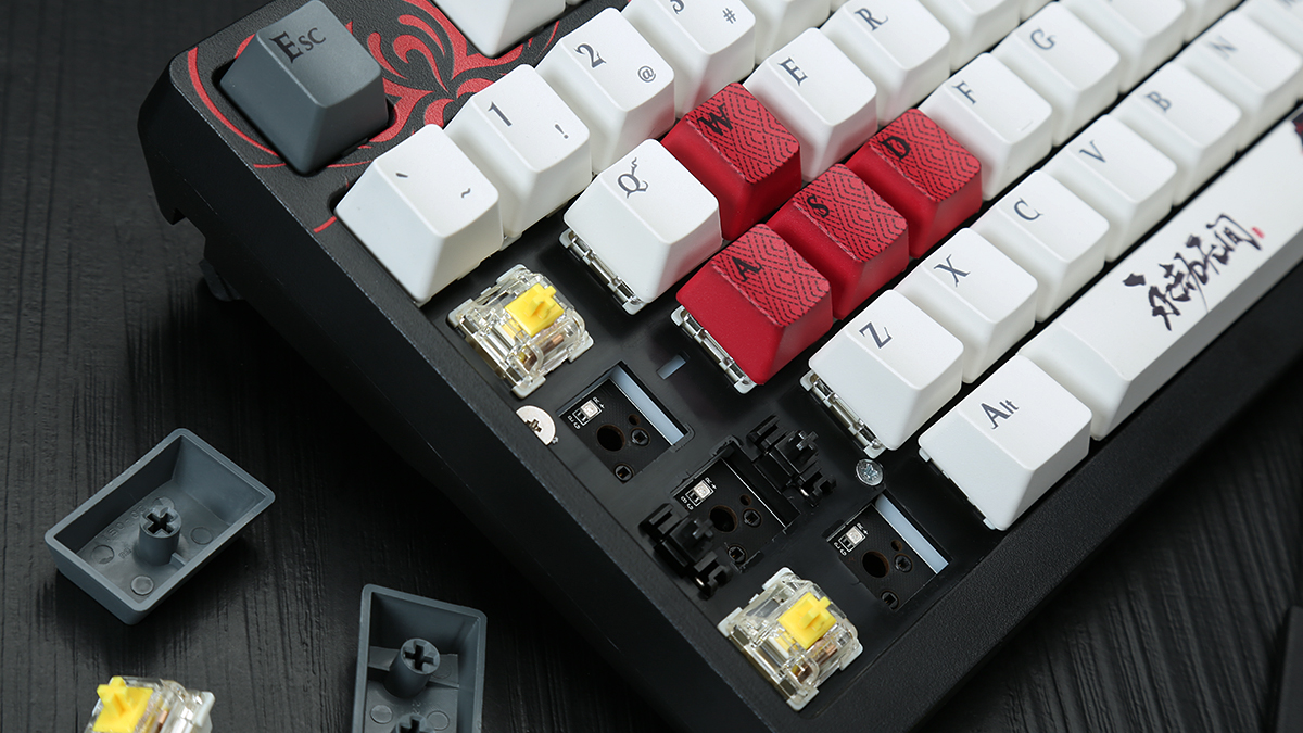 血手幽灵S98永劫无间联名版机械键盘评测：真爱粉必备品