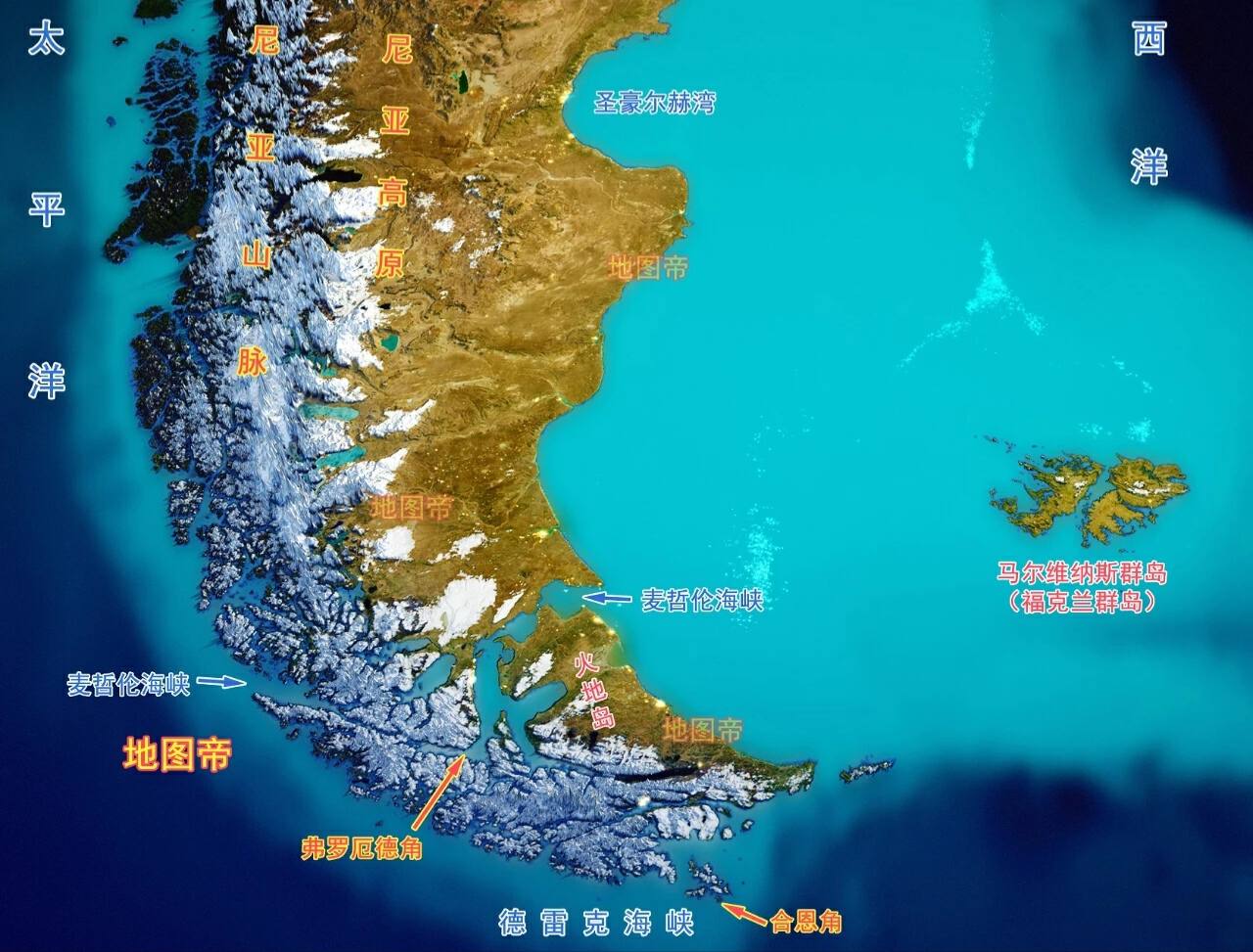 面积最大和面积最小的大洲分别是,世界上热带沙漠面积最大的大洲