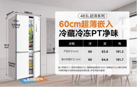 tcl和松下超薄冰箱怎么选,松下混冷冰箱评测