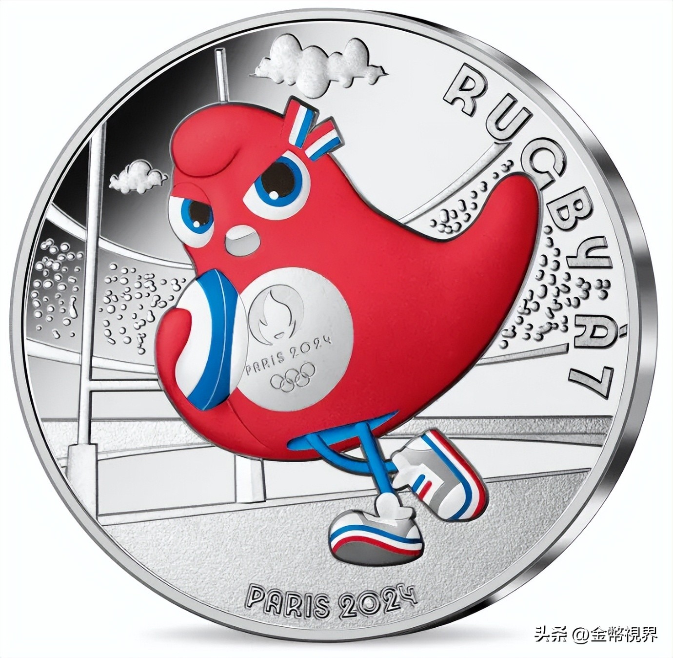 法国2024奥运纪念币,巴黎奥运会纪念币