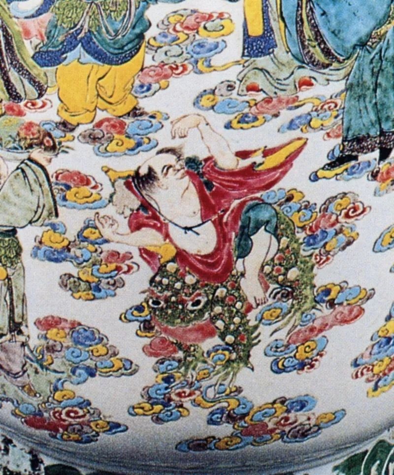 康熙民窑五彩瓷器松石绿釉特征,乾隆松石绿釉