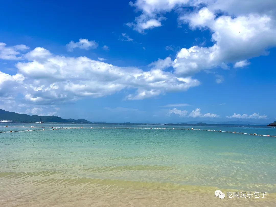 深圳桔钓沙打卡最美沙滩,满足你对大海的一切向往