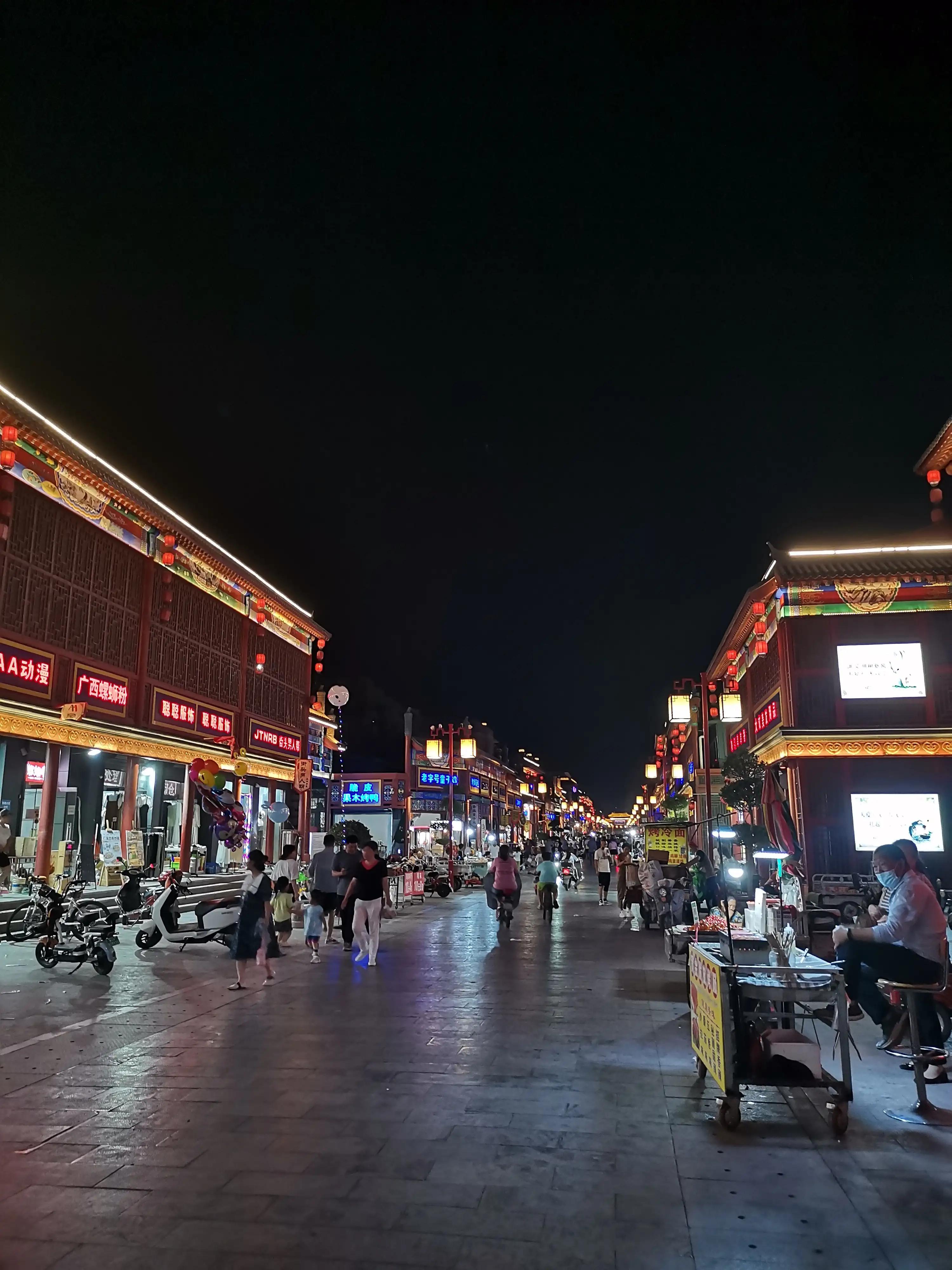 鼓楼大街的美景,鼓楼大街北京古着