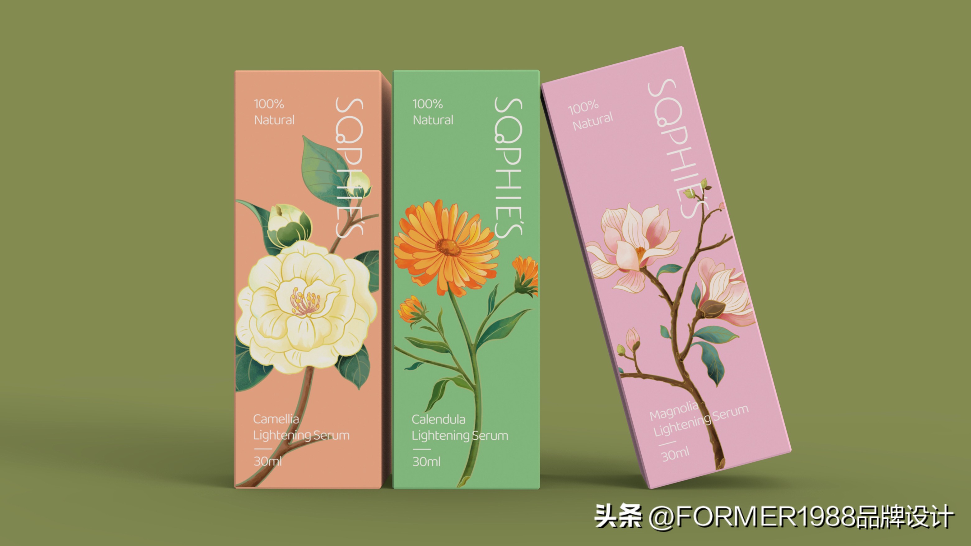 插画化妆品包装,插画化妆品包装设计